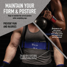 Load image into Gallery viewer, Heavy Duty Arm Blaster Pro + Bonus Wrist Wraps Support
