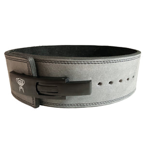 Lever Weightlifting Belt Premium Suede Leather 10mm