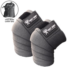 Load image into Gallery viewer, 80" Knee Wraps Set. Ideal for Weightlifting, Bodybuilding, Cross Fit, Lifting and Gym Workouts