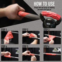 Load image into Gallery viewer, Hand and Bar Nonslip Latex Grip Pads For Weight Lifting(6 Pack)