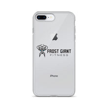 Load image into Gallery viewer, Clear iPhone Case BLACK LOGO