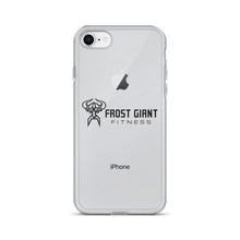 Load image into Gallery viewer, Clear iPhone Case BLACK LOGO