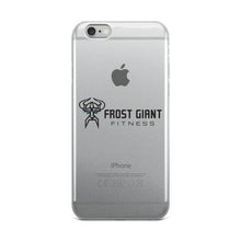 Load image into Gallery viewer, Clear iPhone Case BLACK LOGO
