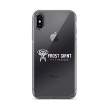 Load image into Gallery viewer, Clear iPhone Case White Logo