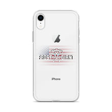 Load image into Gallery viewer, Clear iPhone Case BLACK LOGO