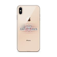 Load image into Gallery viewer, Clear iPhone Case BLACK LOGO