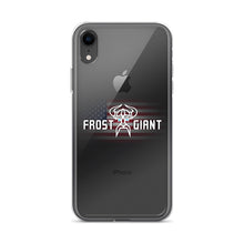 Load image into Gallery viewer, Clear iPhone Case BLACK LOGO