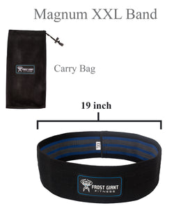 Hip Resistance Exercise Loop Band Set ~ Heavy Weight | Bonus Bag + Workout Book