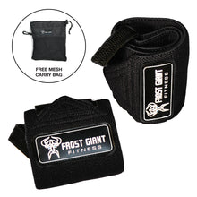 Load image into Gallery viewer, Premium Wrist Wraps Set w/ Mesh Carry Bag