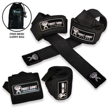Load image into Gallery viewer, Wrist Wraps and Lifting Straps Combo