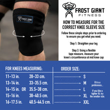 Load image into Gallery viewer, 7mm Reversible Neoprene Knee Sleeve for Weightlifting, Crossfit, and Gym Workouts.(1-Pair)