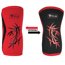 Load image into Gallery viewer, 7mm Reversible Neoprene Knee Sleeve for Weightlifting, Crossfit, and Gym Workouts.(1-Pair)