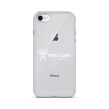 Load image into Gallery viewer, Clear iPhone Case White Logo